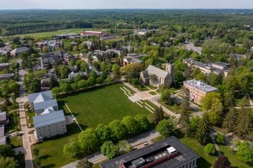 Aerial of campus